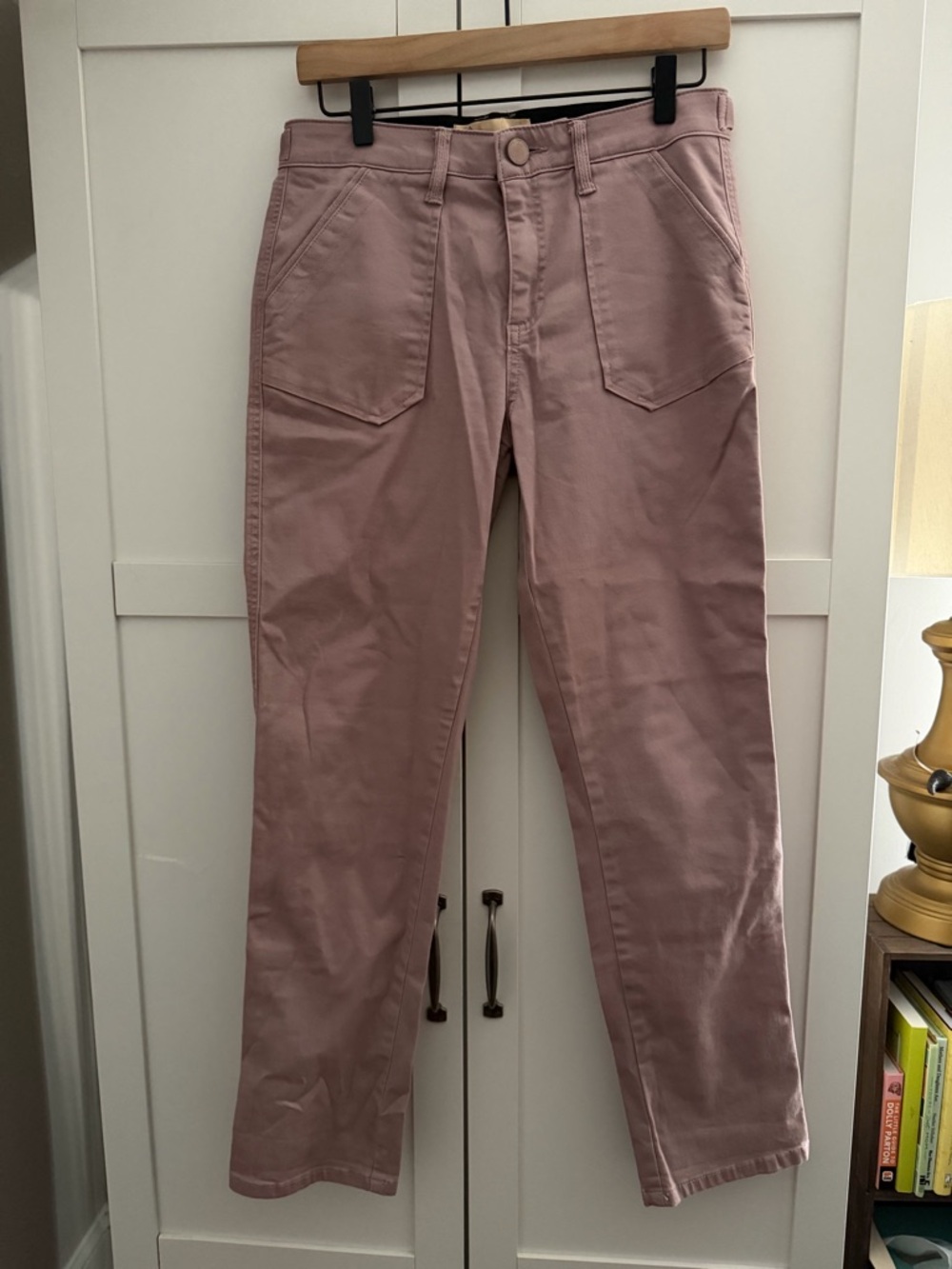 Democracy Rose Taupe “Ab” Technology Pants